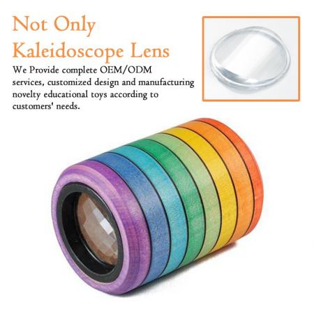 Kaleidoscope Lens (Horizonal Strip #Dia. 31mm) - Kaleidoscope Glass Lens, Kaleidoscope Glass